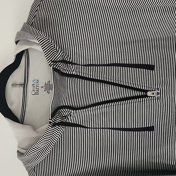 Croft & Barrow XL Striped Hoodie - Picture 2 of 4